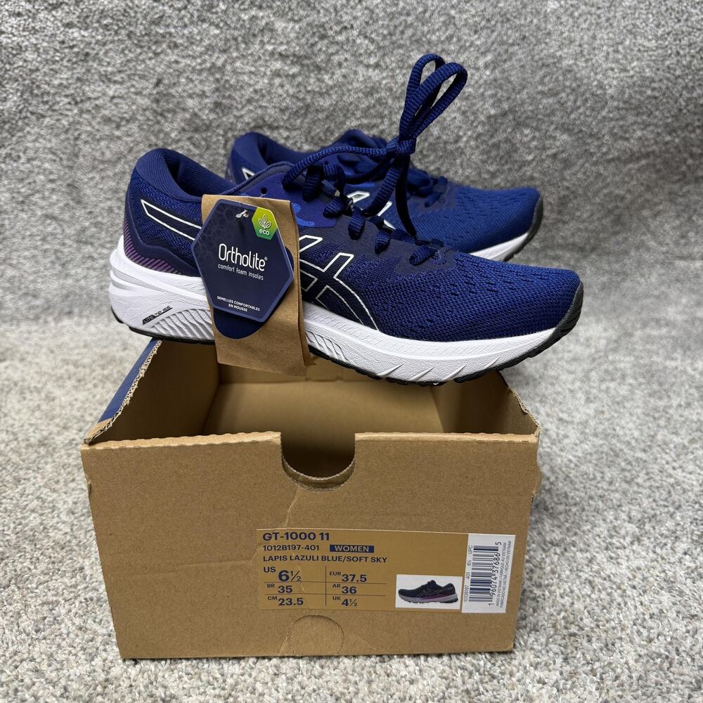 ASICS GT-1000 11 Shoes Womens Size 6.5 Running Sneakers Athletic 1012B197-401